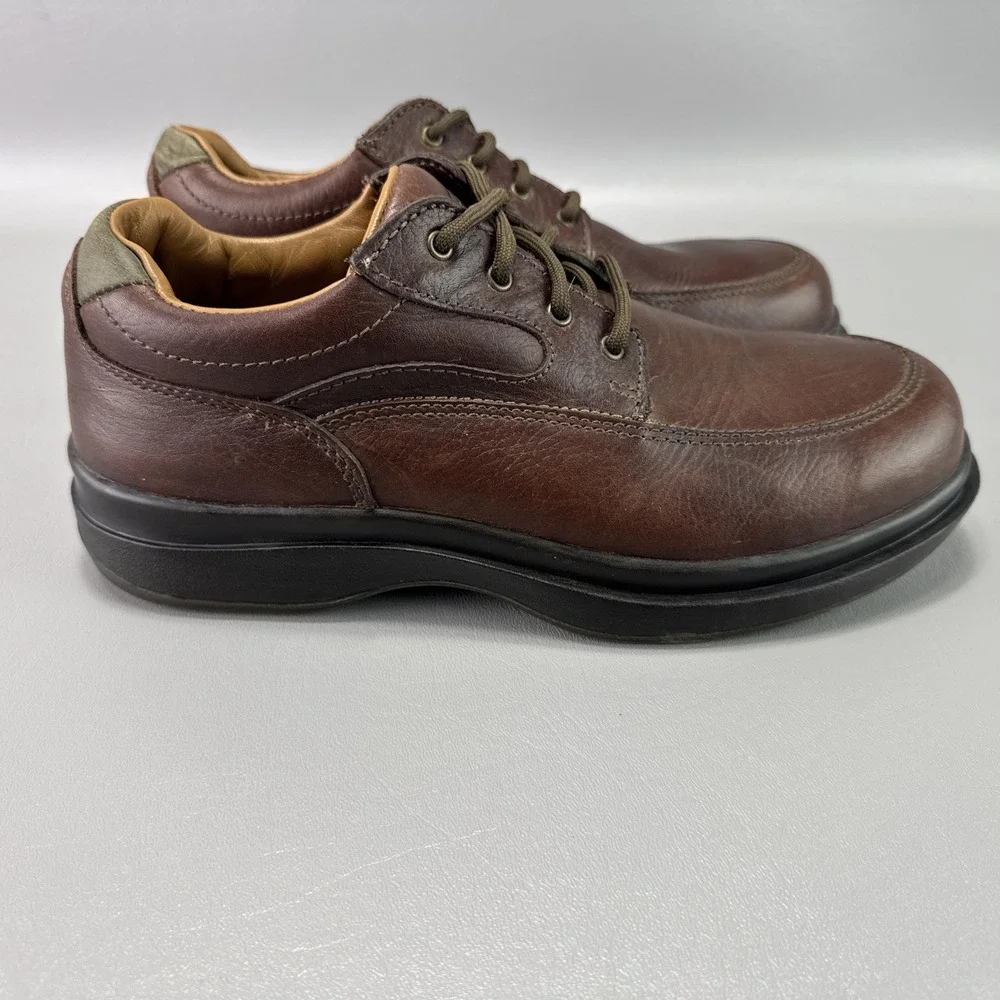 Red Wing Shoes Mens Sz 8.5D Brown Leather Moc Oxford Casual Comfort Work 8637 EH